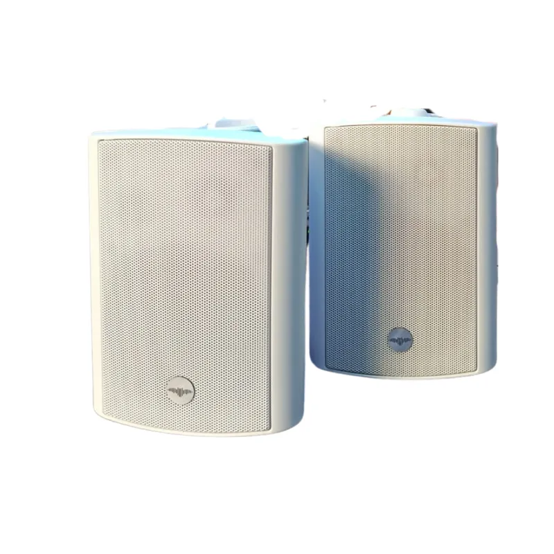 BATBLACK - Parlantes ambientales de 180w para pared x2 Unidades - BT65659W Blanco