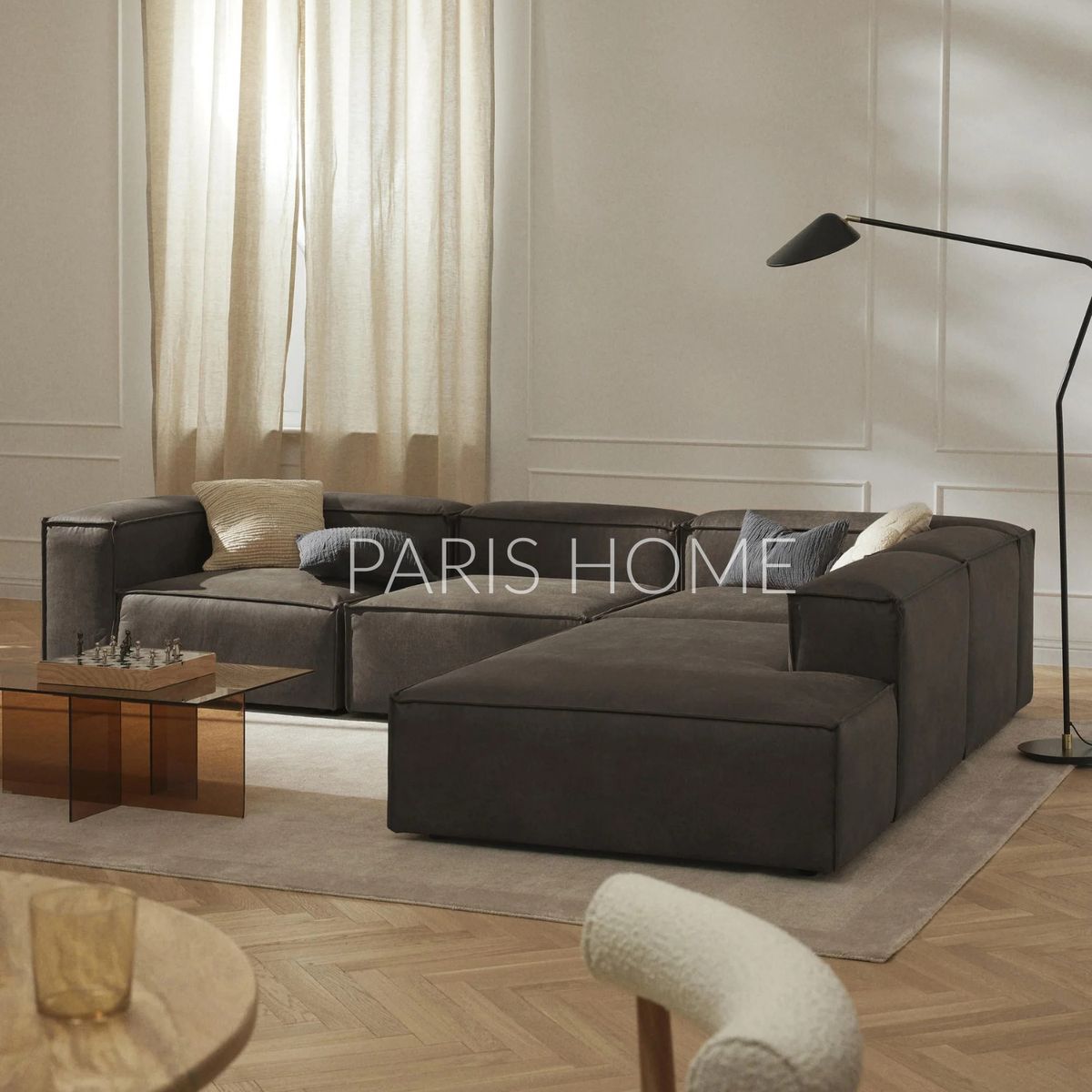 GENERICO - Seccional Derecho Rinconera Grande Monarch Ultracuero - Taupe