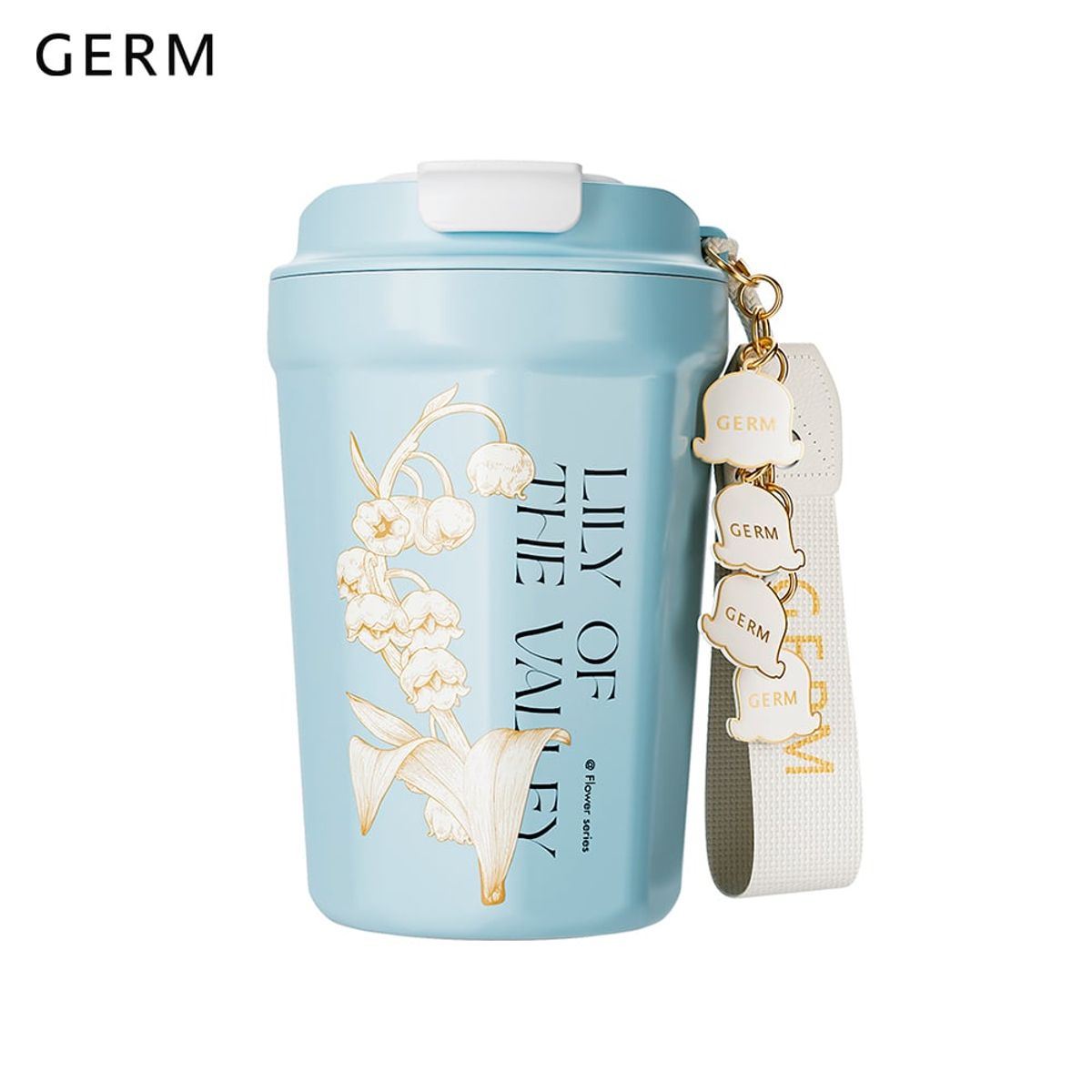 GERM - Vaso Térmico Germ De Acero Inox Valles Azul  390ml / 13.1oz