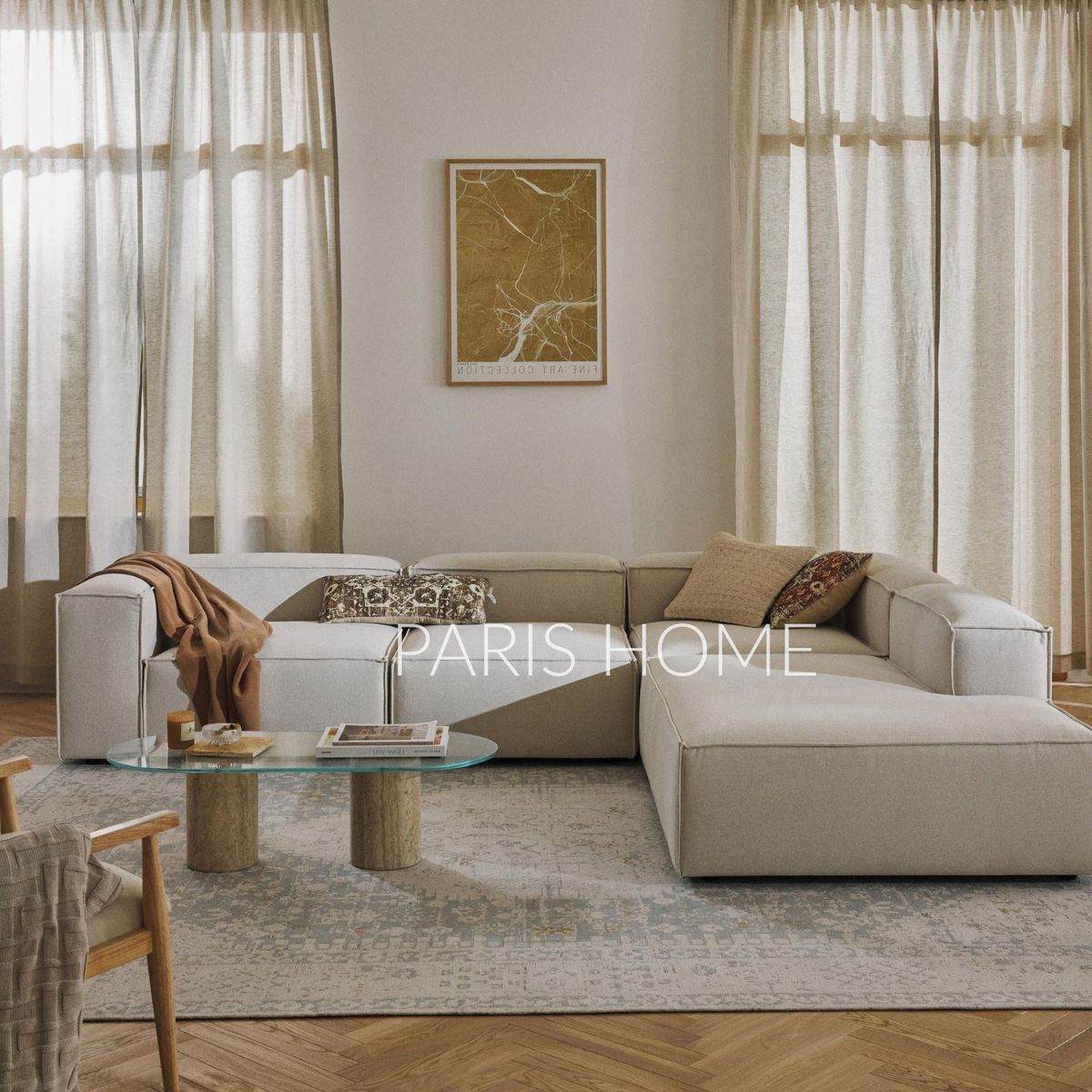 GENERICO - Seccional Derecho Rinconera Grande Monarch Tejido - Blanco