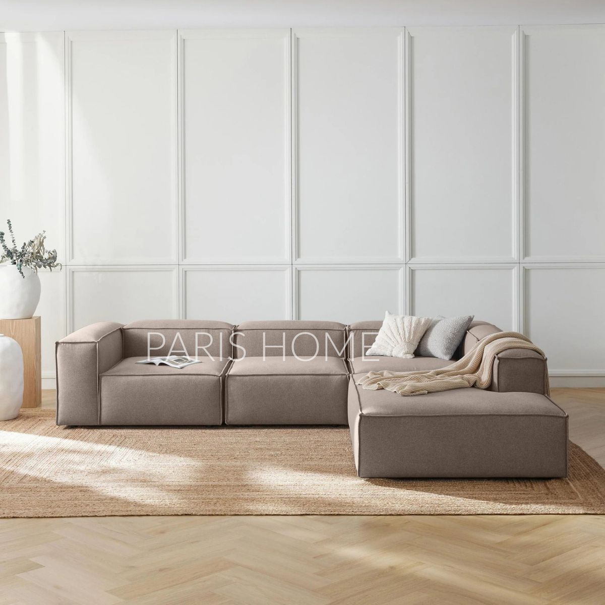 GENERICO - Seccional Derecho Rinconera Grande Monarch Tejido - Taupe