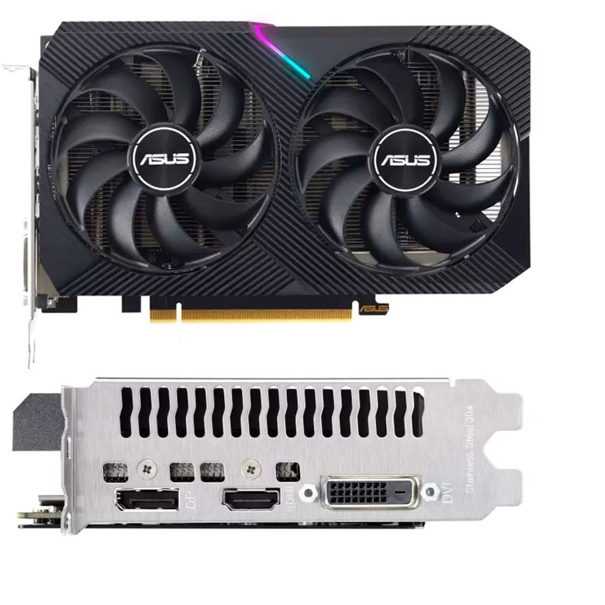 ASUS - Tarjeta de video ASUS Dual GeForce RTX 3050 V2 OC Edition 8GB GDDR6