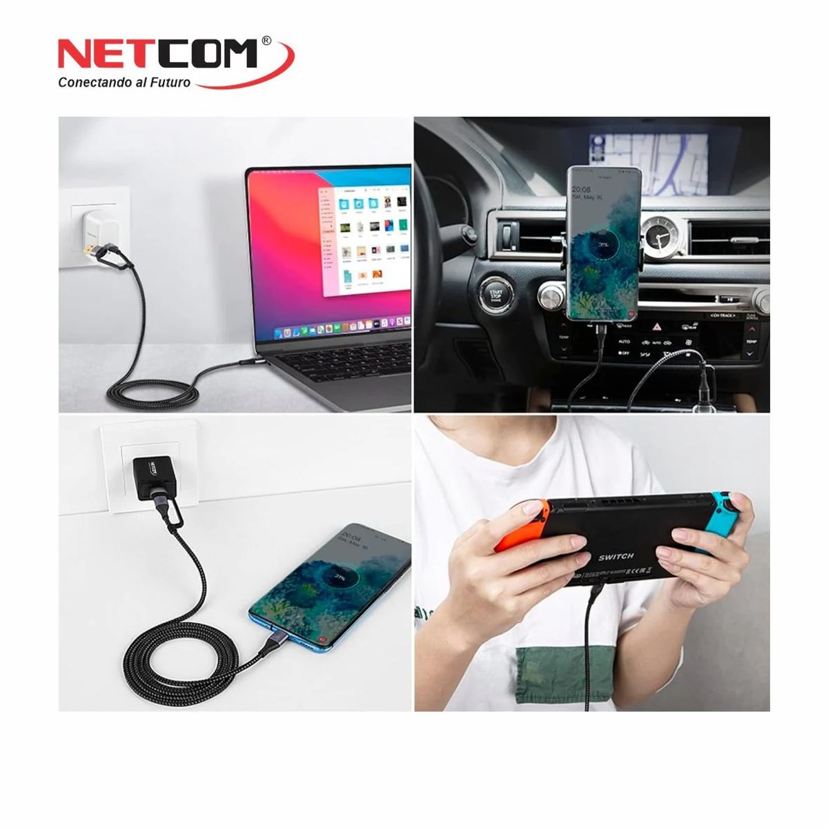 GENERICO - CABLE TIPO C A C CON ADAPTADOR USB 3.0 2 EN 1 5GBPS 5M