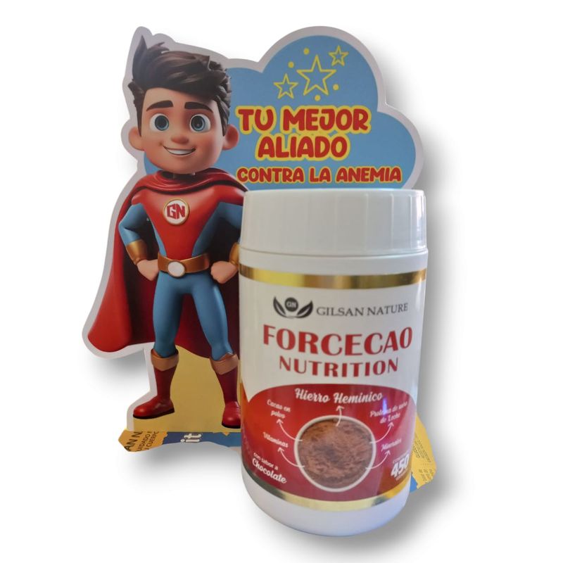 GENERICO - FORCECAO NUTRITION 450G  - HIERRO HEMINICO CONTRA LA ANEMIA