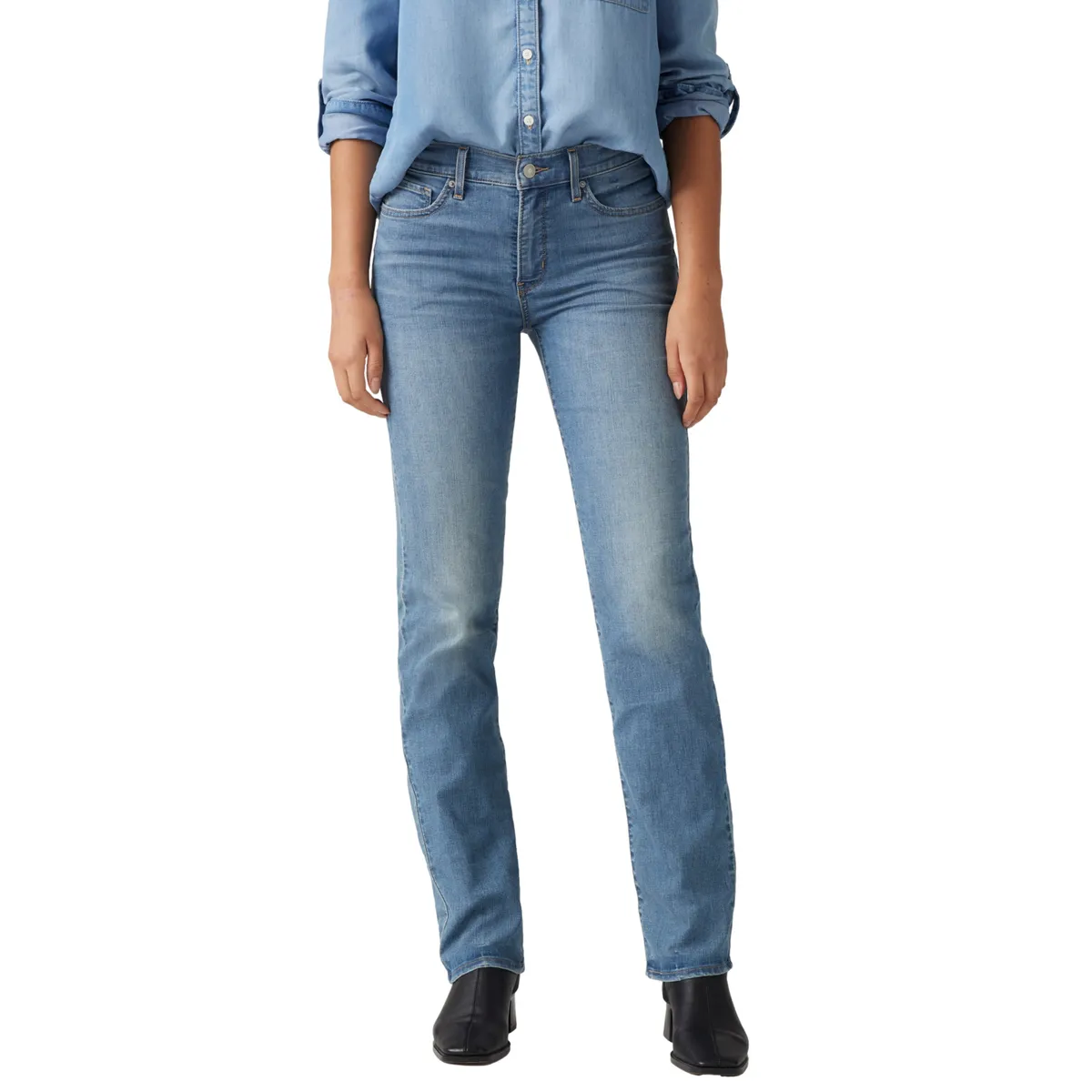 LEVIS - Jeans Mujer 314 Shaping Straight Azul Levis
