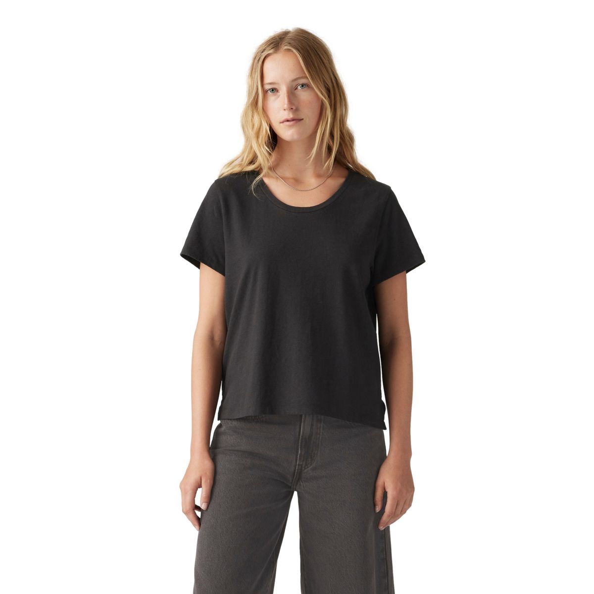 LEVIS - Polo Mujer Bridget Tee Negro Levis