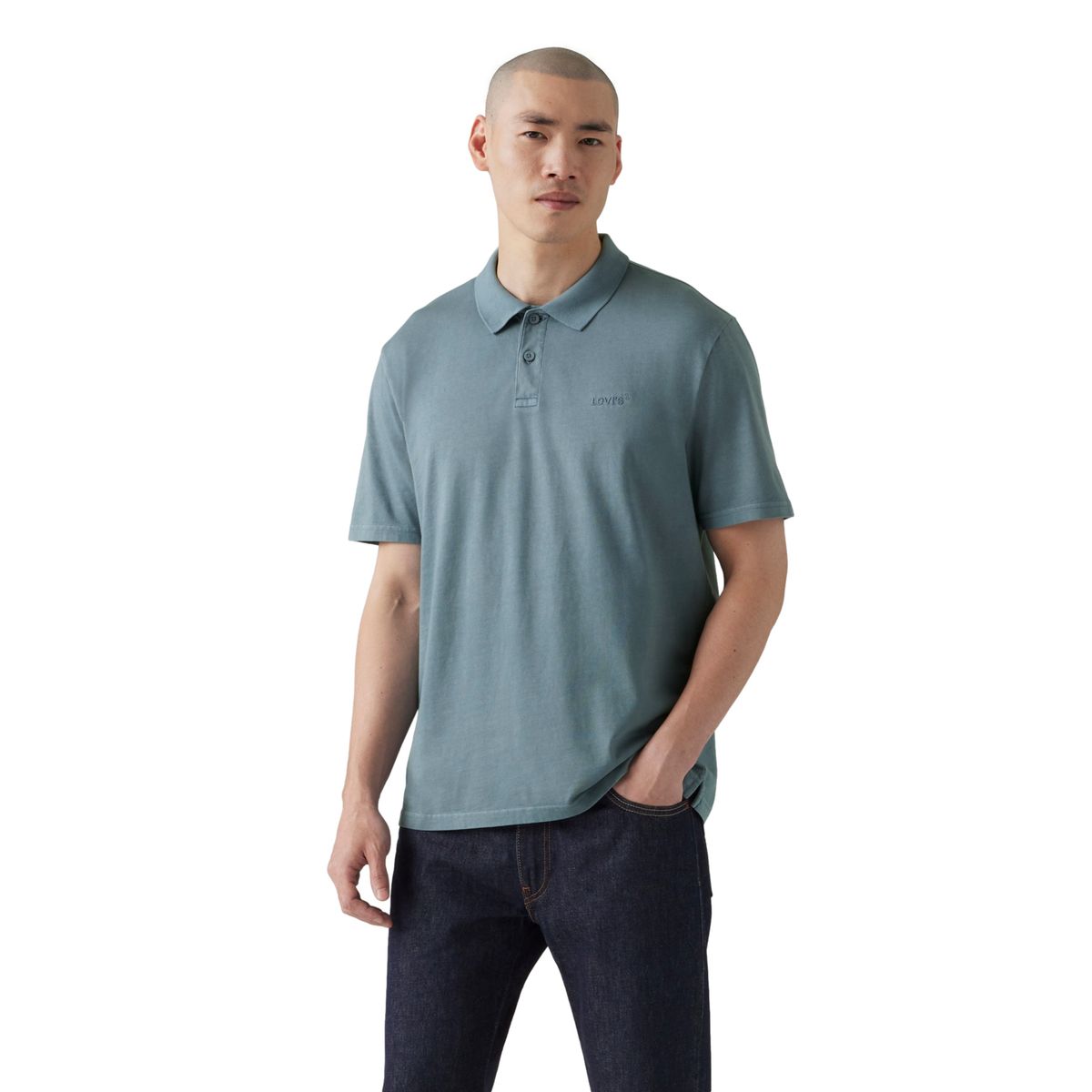 LEVIS - Polo Hombre Authentic Polo Azul Levis