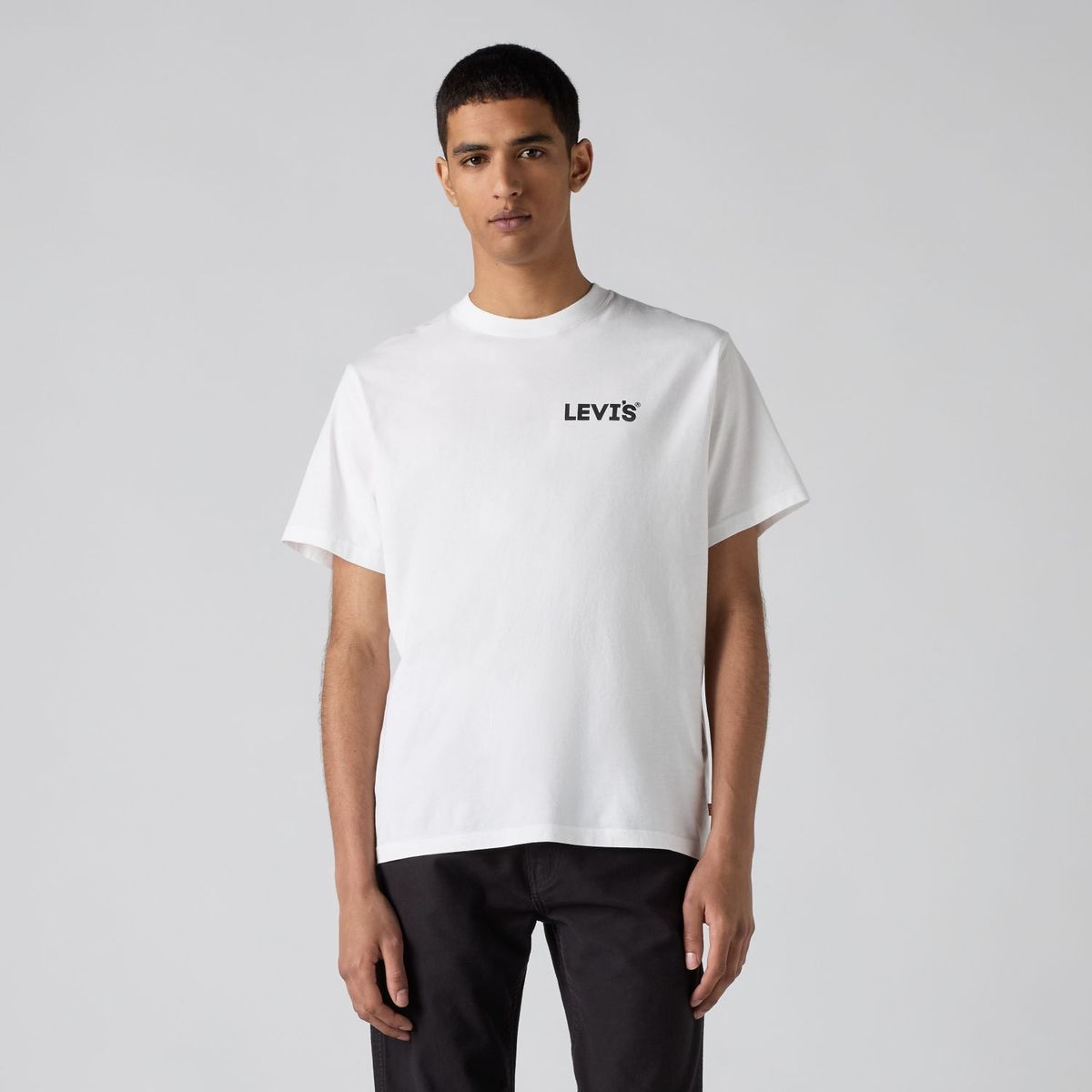 LEVIS - Polo Hombre Relaxed Fit Tee Blanco Levis