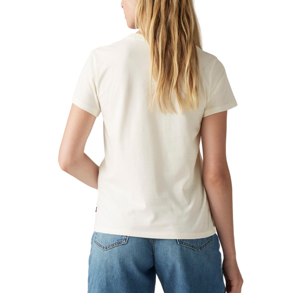 LEVIS - Polo Mujer The Perfect Tee Beige Levis