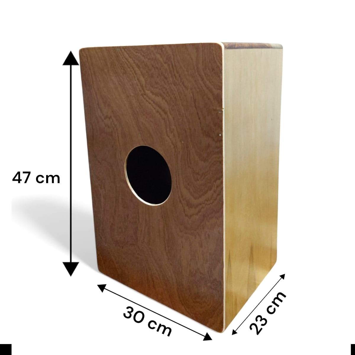 GENERICO - Cajón Peruano De Estudio Tamaño Adulto SP Música Criolla