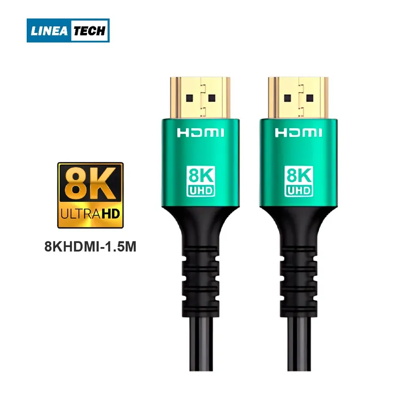 GENERICO - CABLE HDMI V. 2.1 8K DE ALTA VELOCIDAD LINEA TECH 1.5m