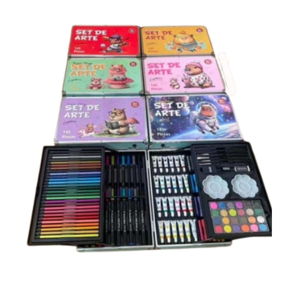 GENERICO - SET DE ARTE METALICO CAPIBARA