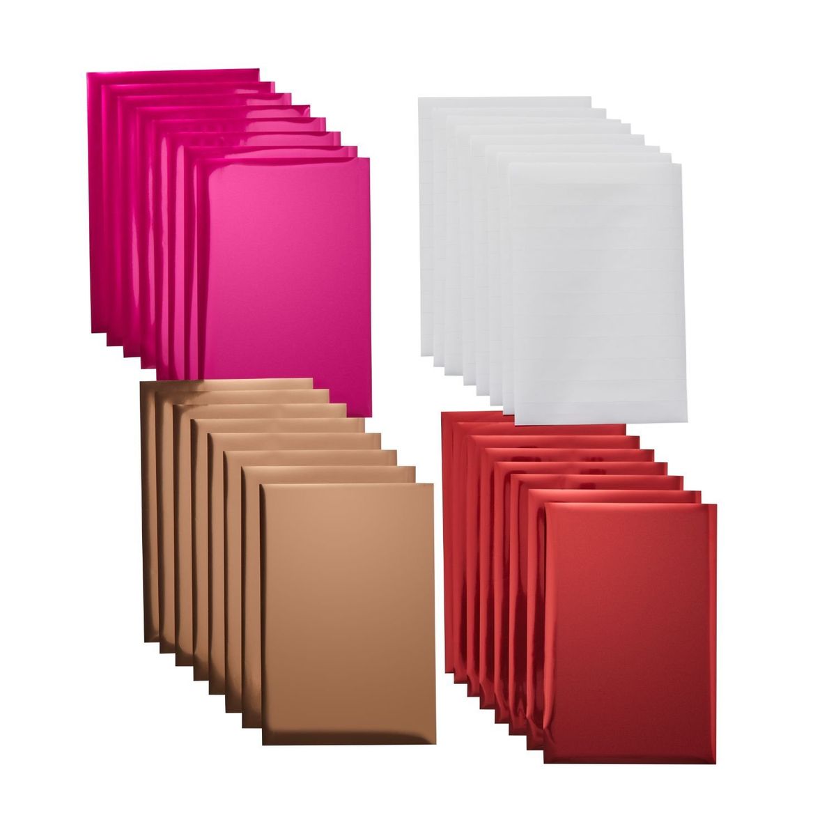 CRICUT - Cricut - Hojas Transferencia Foil Rubí - 24 Unid - 10x15 Cm