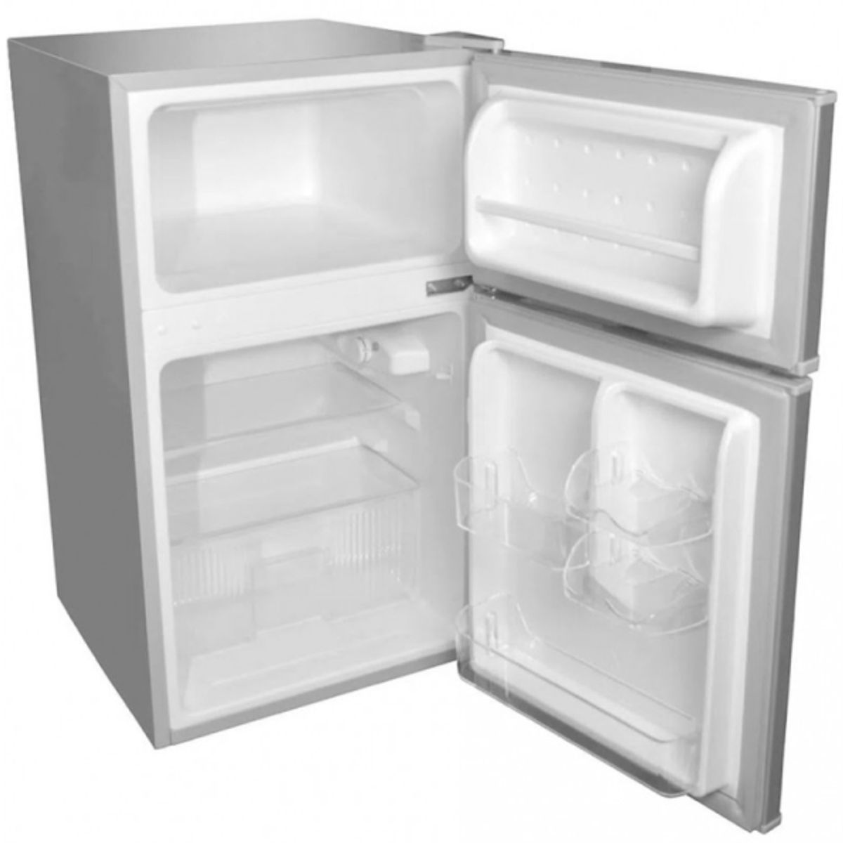 MIDEA - Midea Frigobar 2 Puertas Silver 87lts MRTD04A4NPAAL
