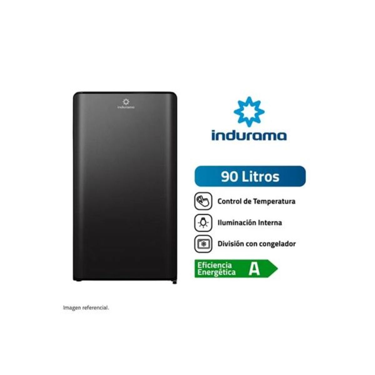 INDURAMA - Frigobar Indurama  90 litros  Ri-109n Negro