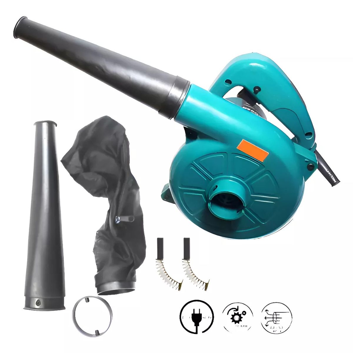 OEM - Sopladora Aspiradora 800w 2 Boquillas Eléctrica