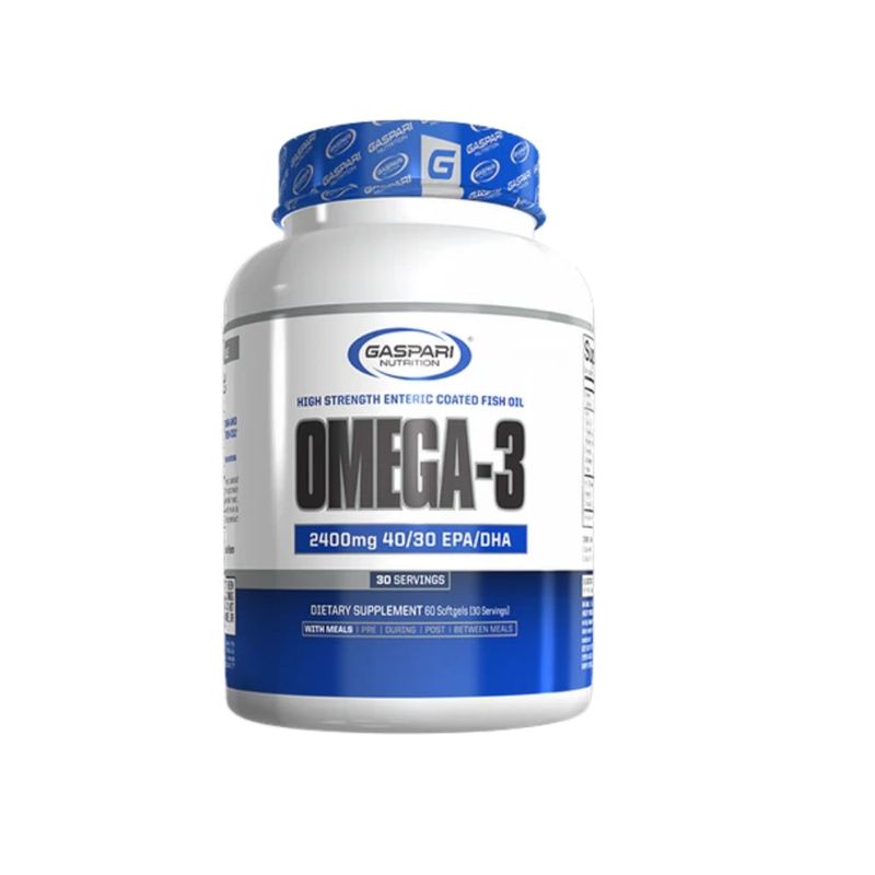 GASPARI NUTRITION - Omega 3 Gaspari Nutrition Fish Oil Dha 720MG  Epa 960MG 60 caps