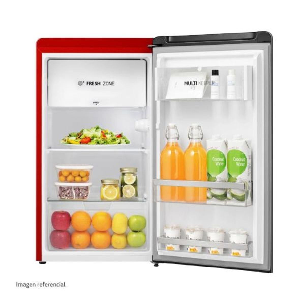 INDURAMA - Frigobar Indurama  90 litros  Ri-109R  Rojo