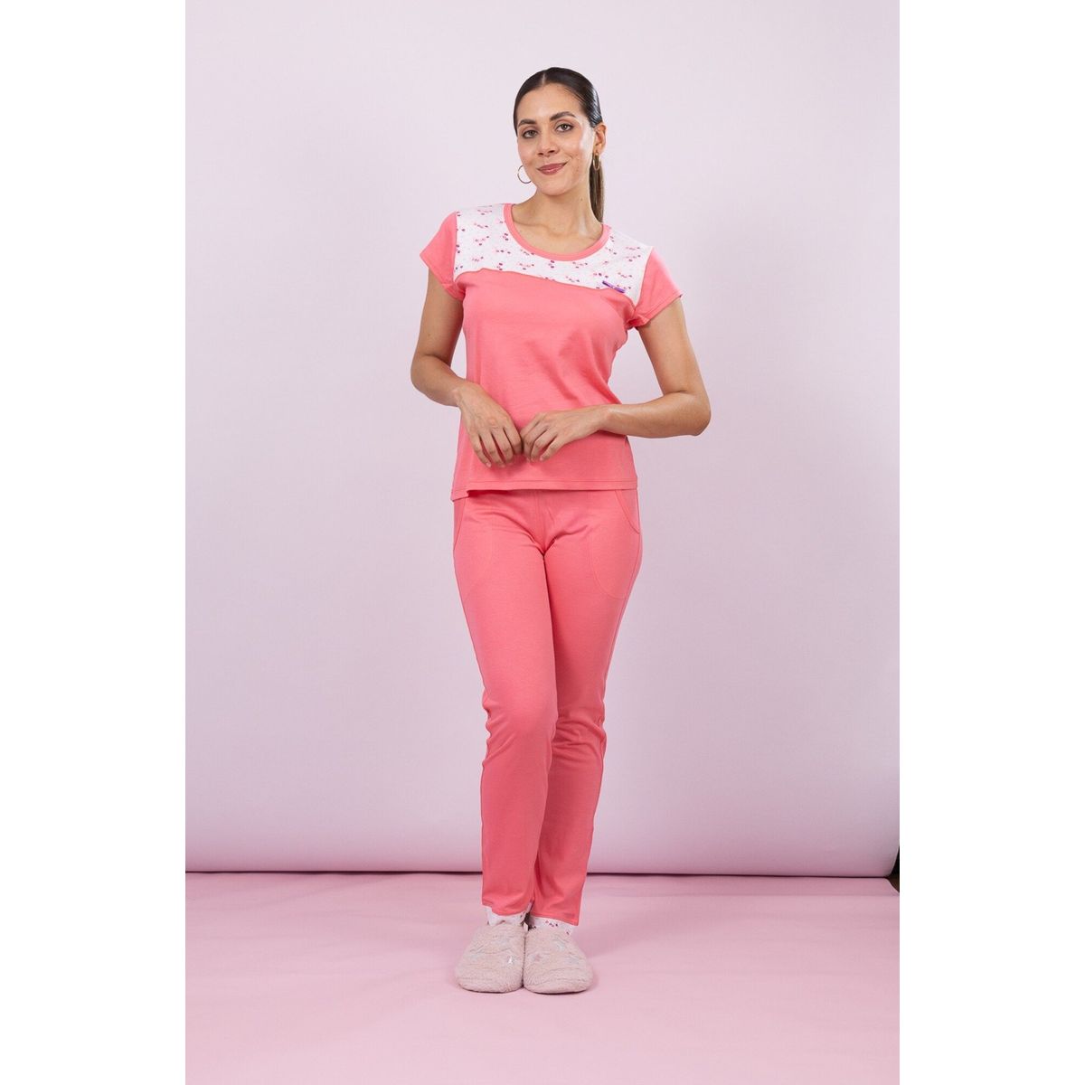 KYM MULTIUSOS - Pijama Algodón Mujer