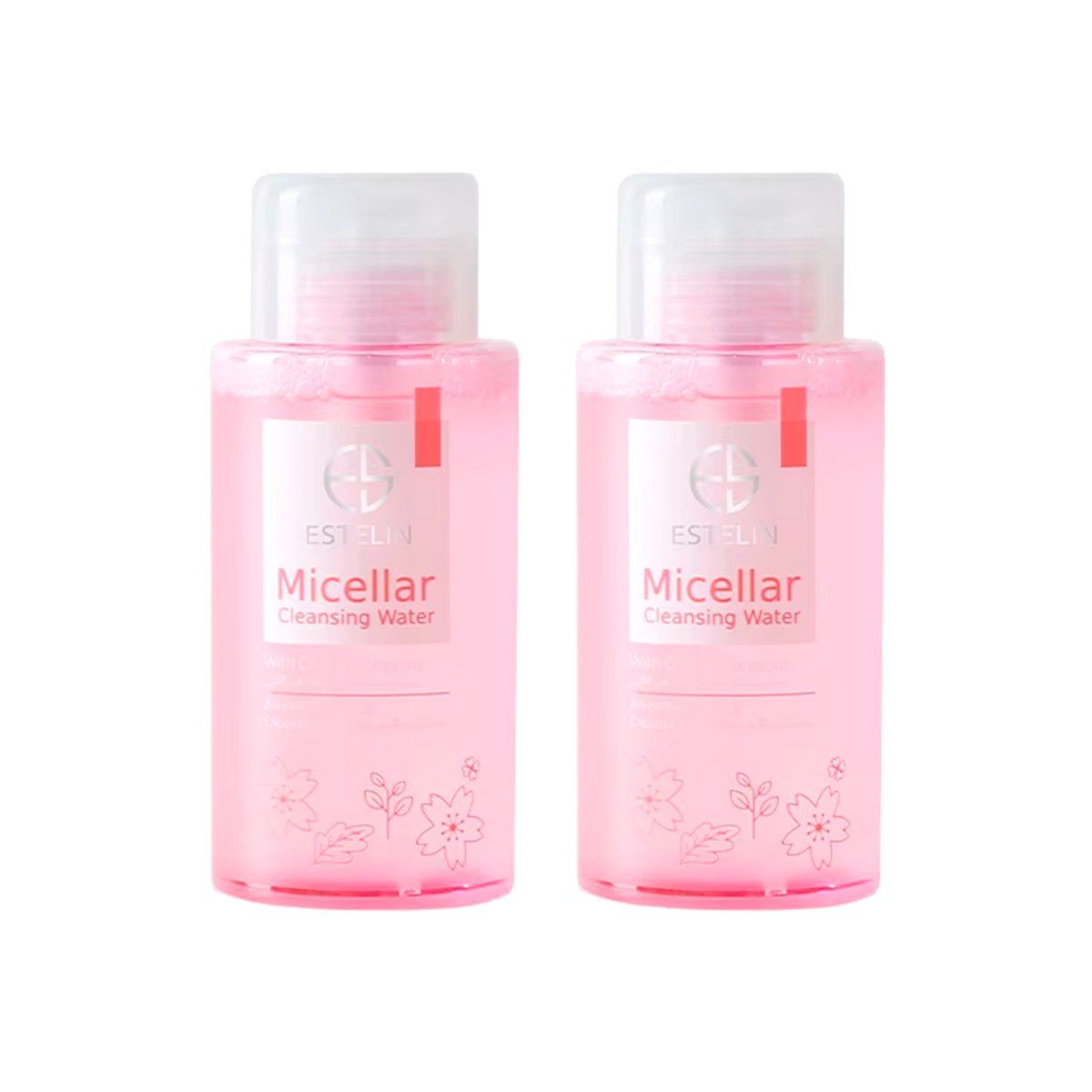 GENERICO - Agua Micellar Cherry 300 ml Estelin 2 Unidades