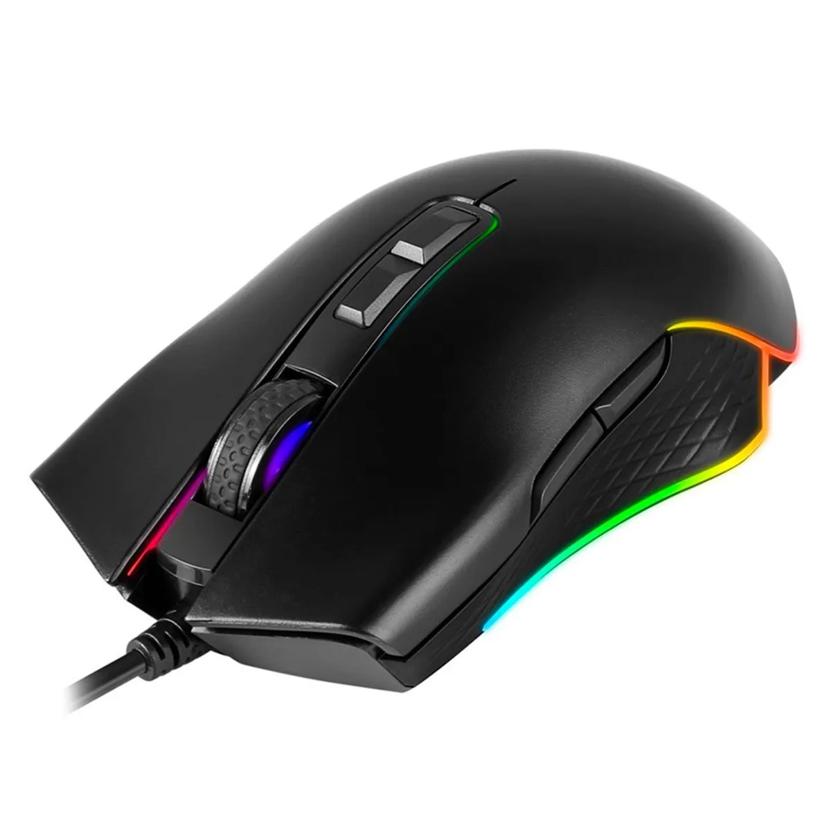PHILIPS - PHILIPS G201 SPK9201BL Mouse Gamer RGB Momentum 6400dpi Usb