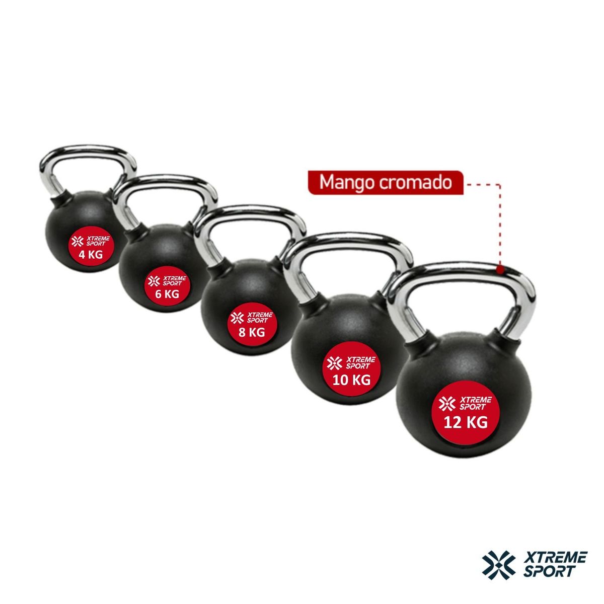 Xtreme Sport - Pesa Rusa Kettlebell 8KG Xtreme