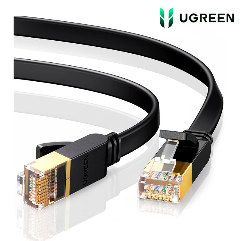 UGREEN - Cable Plano Ugreen Ethernet Cat 7 Rj45 15metros