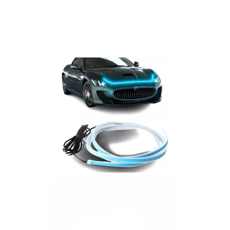 GENERICO - Luz Led Para Cofre Cajuela Estribos Auto Tuning AZUL