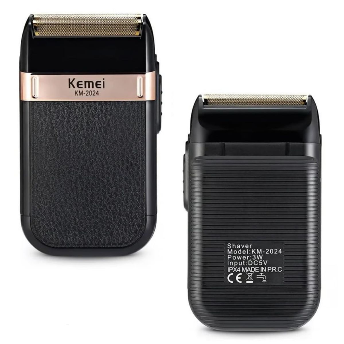KEMEI - Afeitadora Profesional Kemei KM-2024 Shaver Recargable Portátil