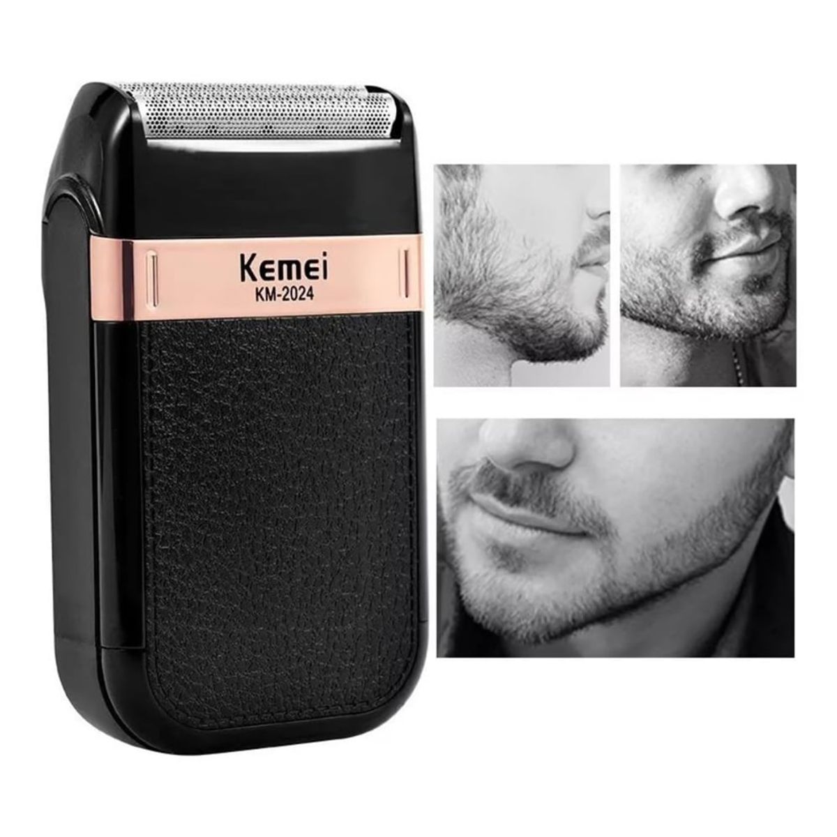 KEMEI - Afeitadora Profesional Kemei KM-2024 Shaver Recargable Portátil