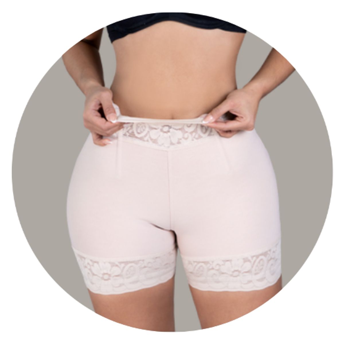 GENERICO - FAJA SHORT POWERNET COLOMBIANO SUPER MOLDEADORA