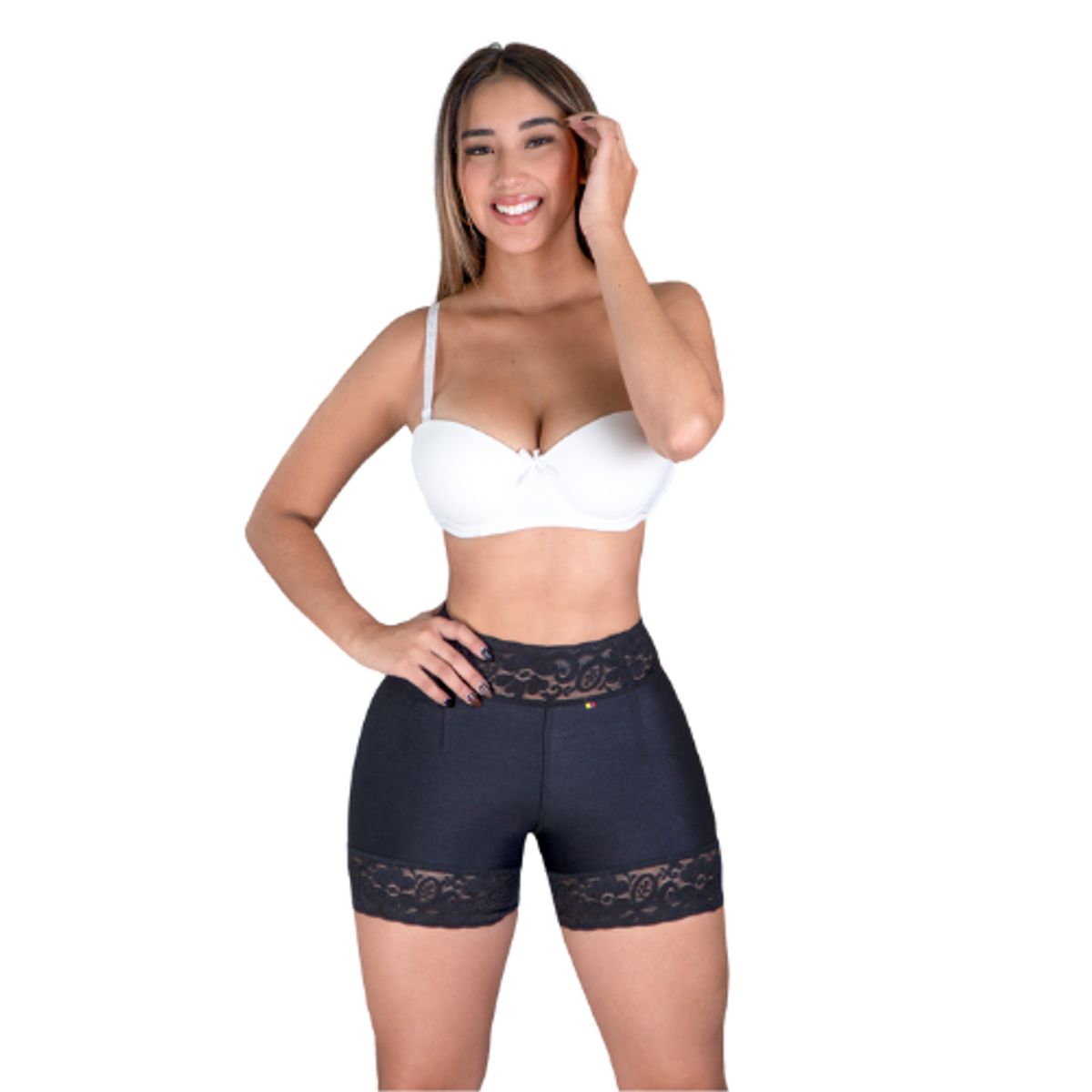 GENERICO - FAJA SHORT POWERNET COLOMBIANO SUPER MOLDEADORA