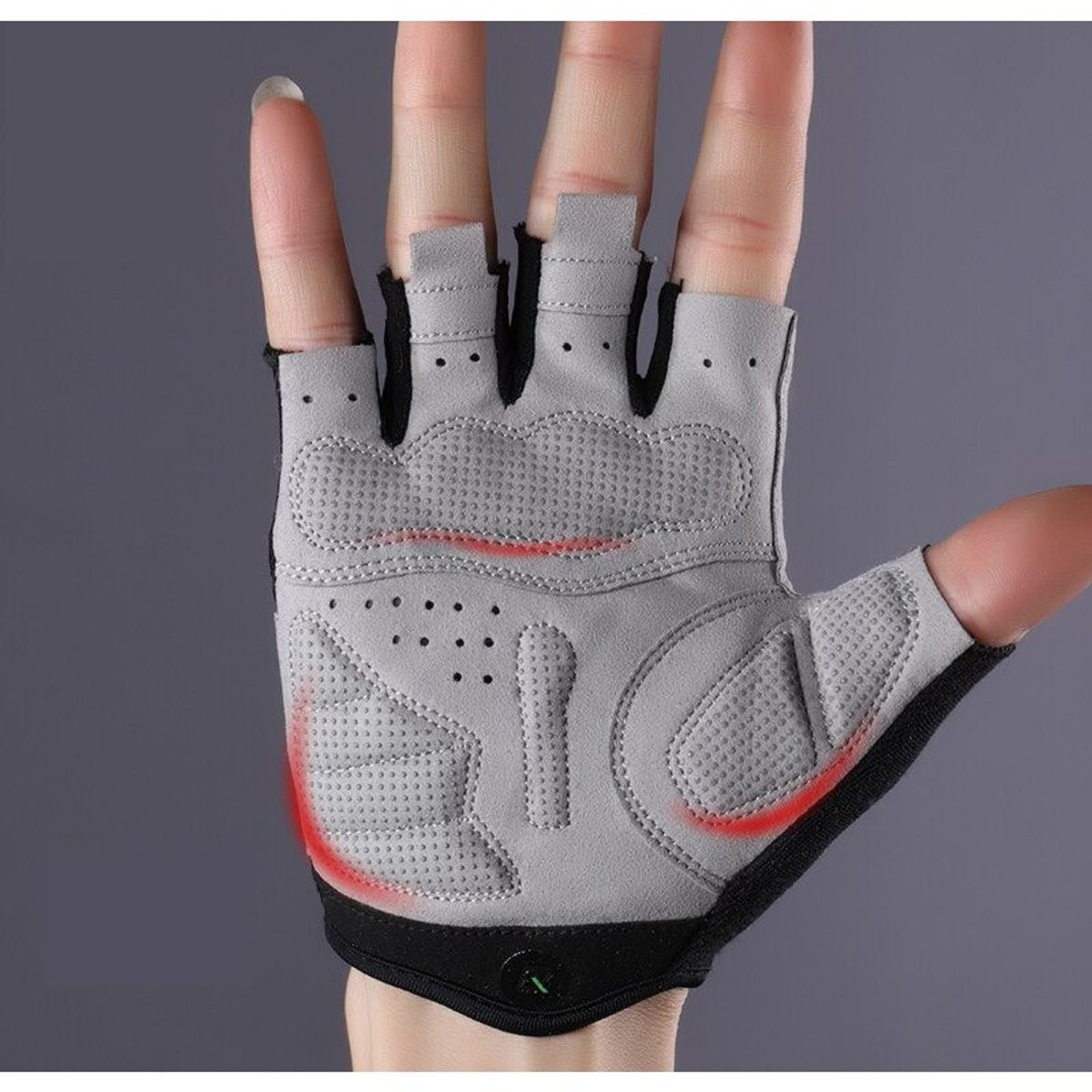 ROCKBROS - Guantes Ciclismo ROCKBROS S109 Rojo Antideslizante Deportivo