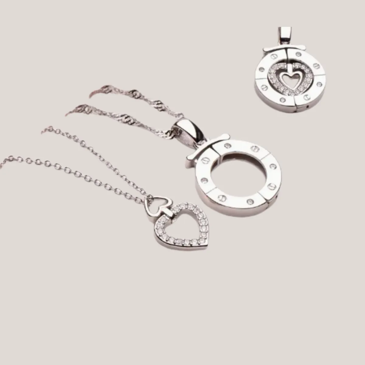 GENERICO - Collar para Parejas - del Dorama Escalera al Cielo