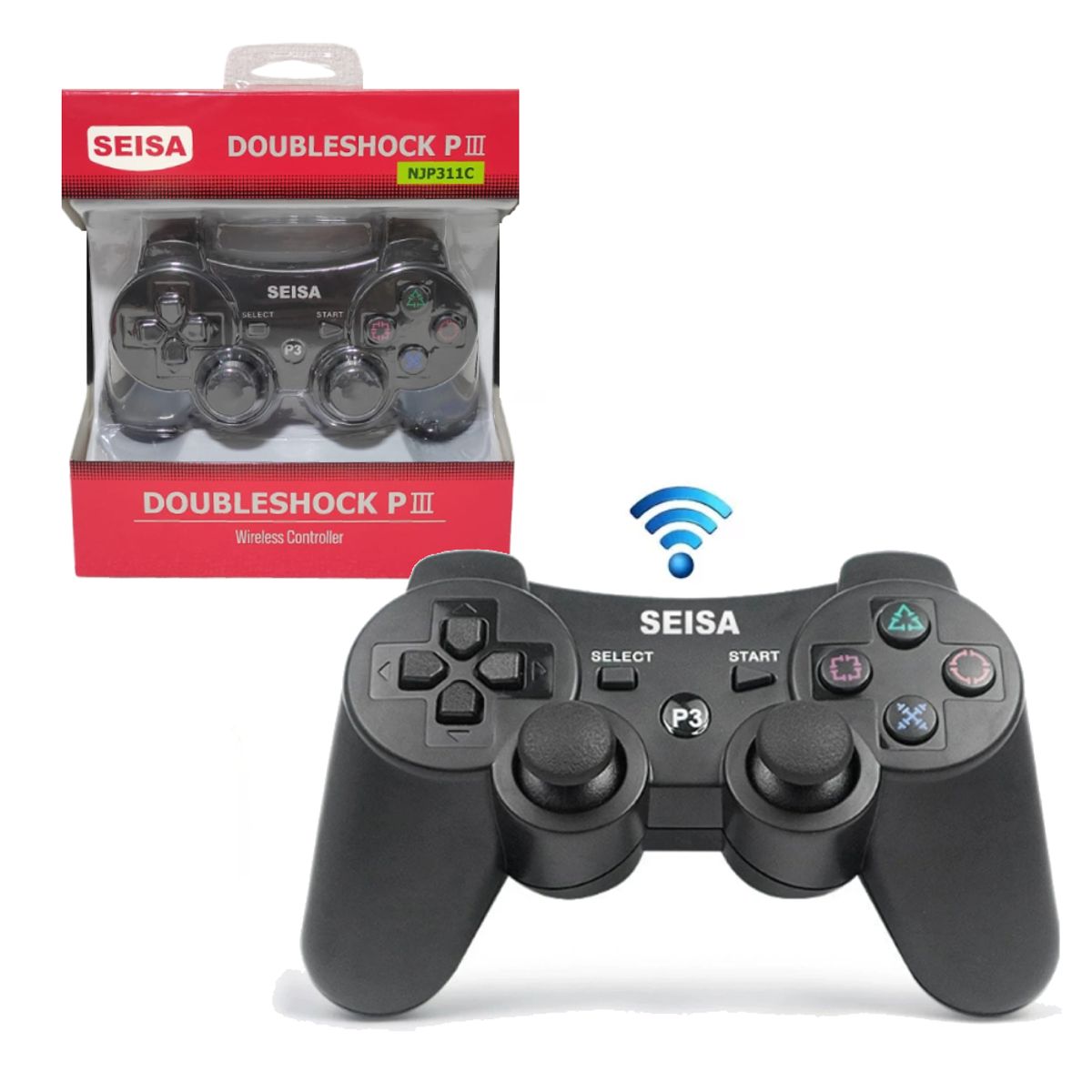 SEISA - Control Mando Para Ps3 Play Station Dual Shock SEISA NJP311C