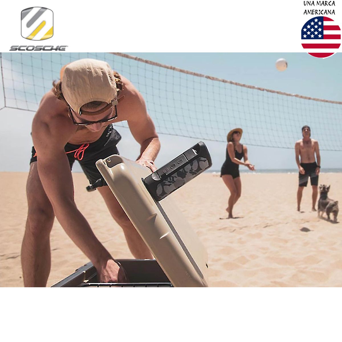 SCOSCHE - Parlante Portátil SCOSCHE Magic Mount Boombottle MM Negro