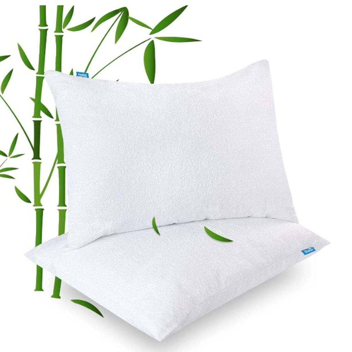 GENERICO - Almohadas Gemelas Antiácaros  Pack De 2 45CM X 65CM