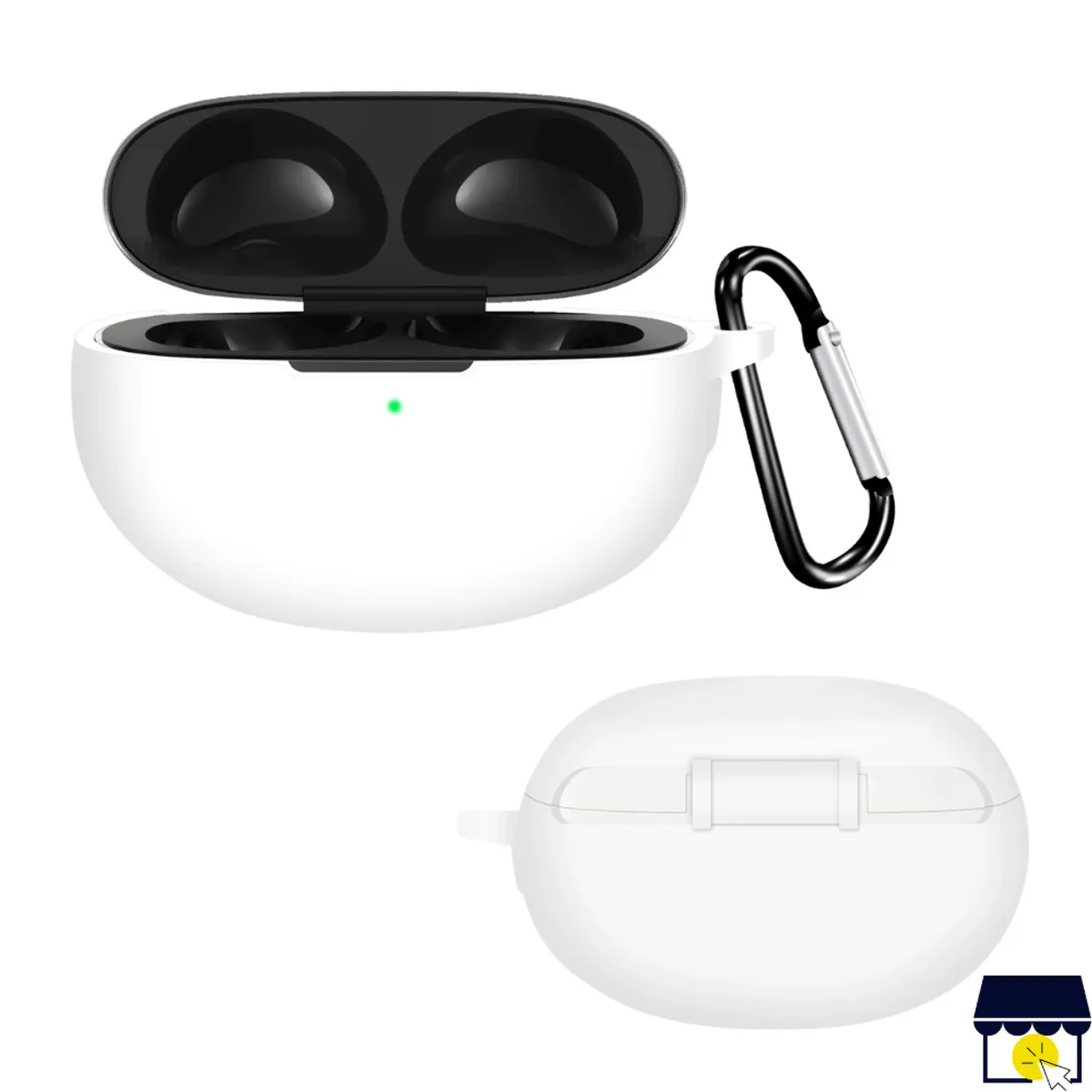 GENERICO - Case funda de silicona para Realme Buds Air 6 Pro - Blanco