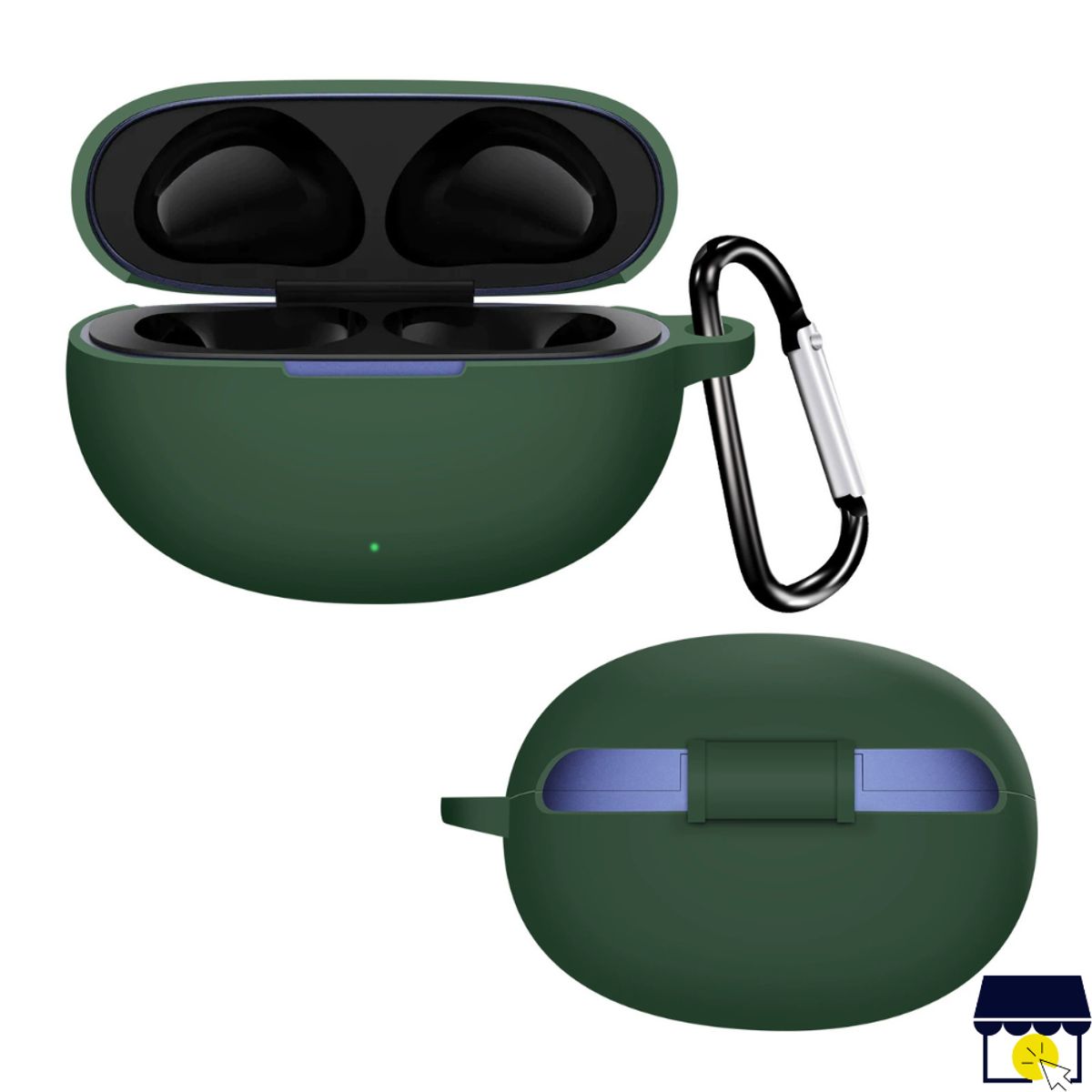 GENERICO - Case funda de silicona para Realme Buds Air 6 Pro - Verde