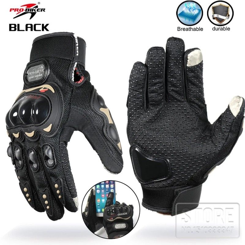 PROBIKER - GUANTE DE MOTO PROBIKER TÁCTIL NEGRO M