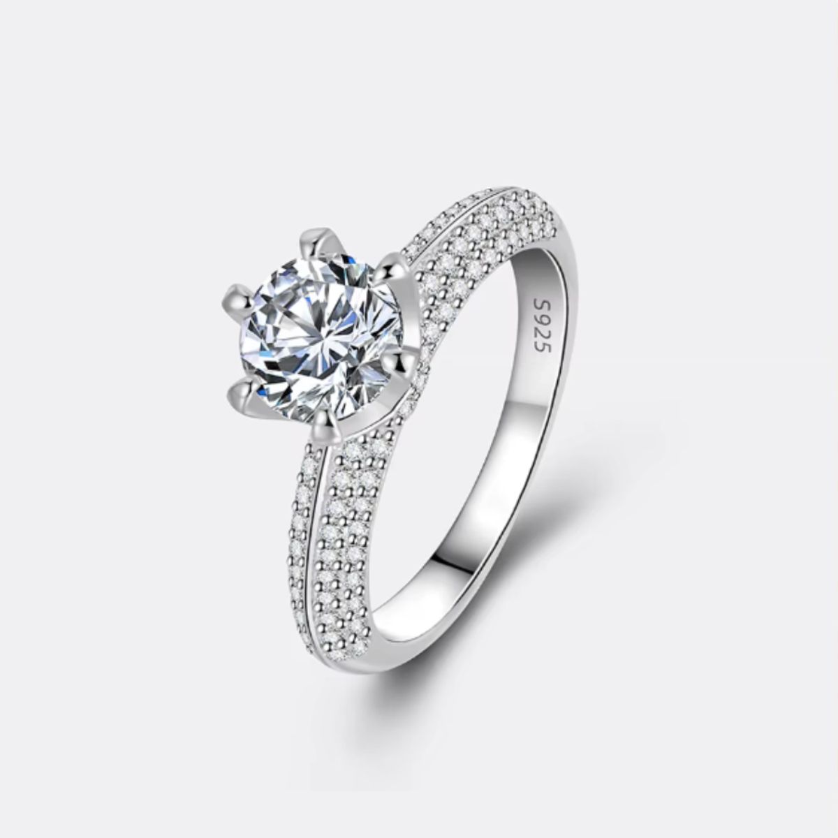 GENERICO - Anillo de Compromiso - Elegancia y Brillo Incomparable