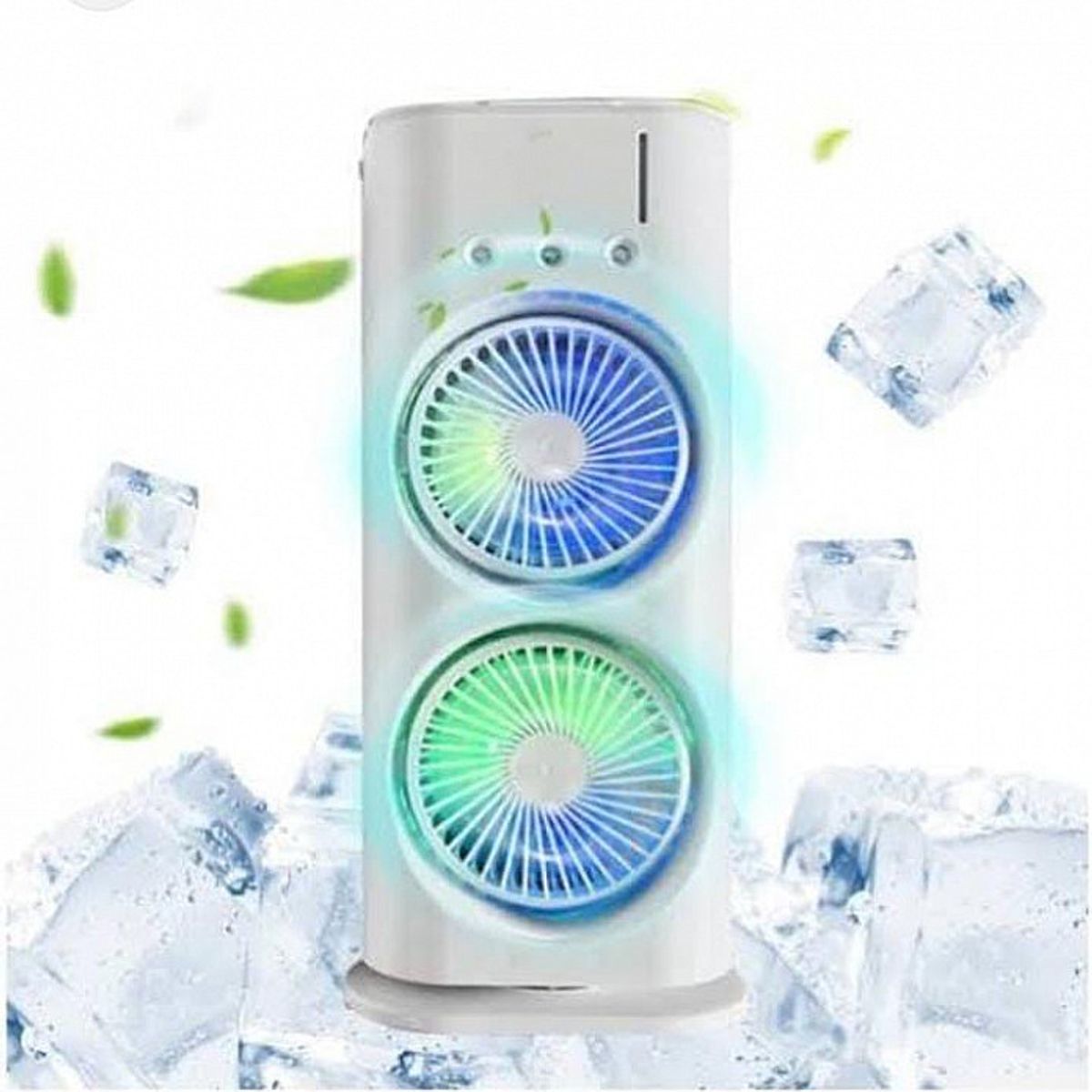 GENERICO - VENTILADOR HUMIFICADOR DOBLE