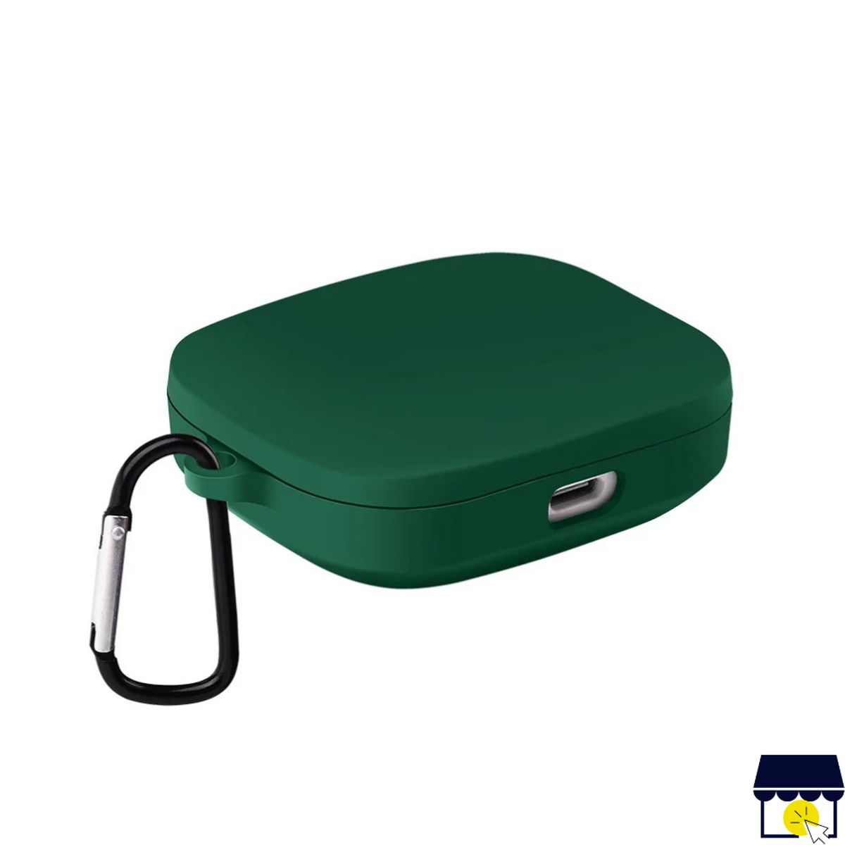 GENERICO - Case funda de silicona para Xiaomi Redmi Buds 6 Active - Verde oscuro