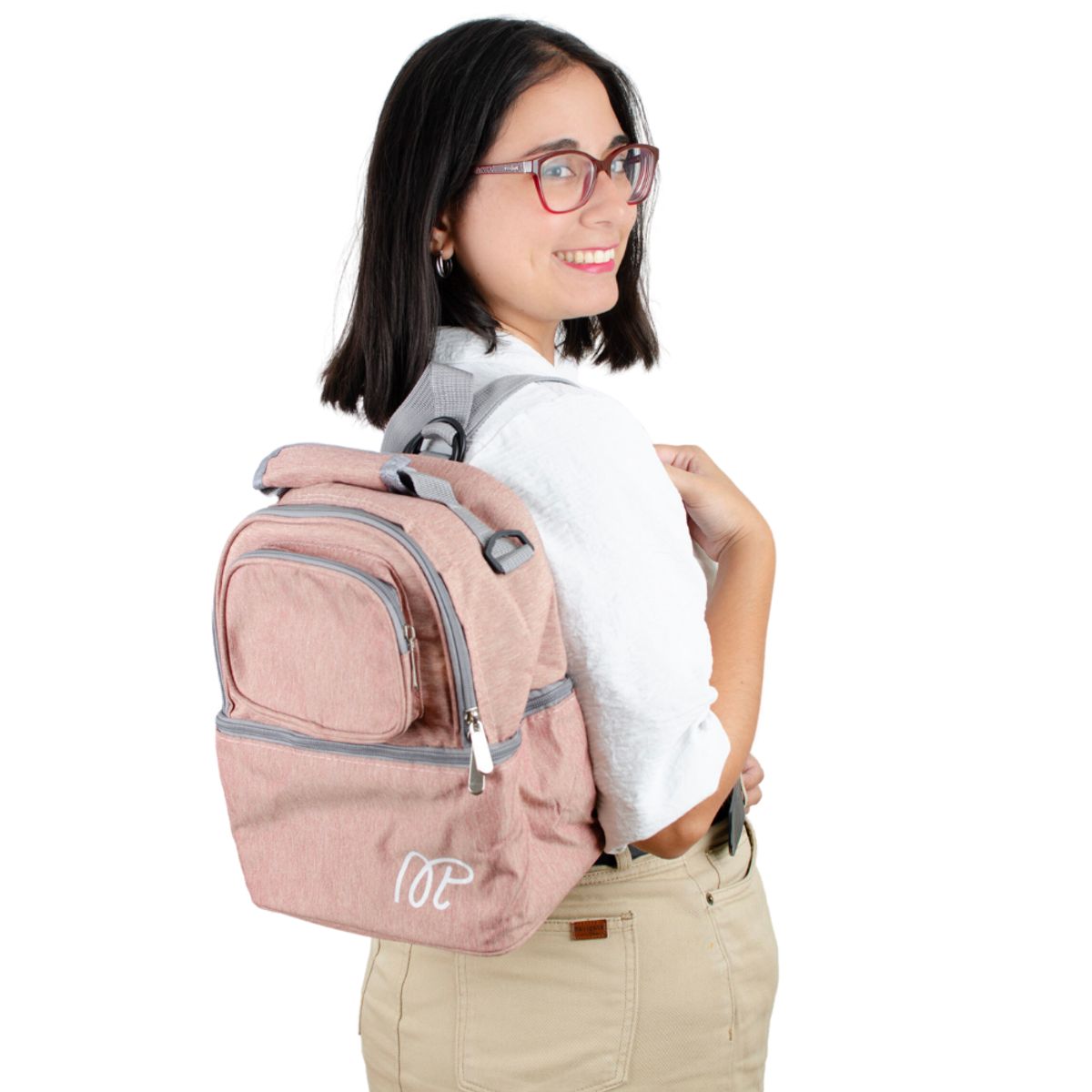 GENERICO - Cooler bag para Leche Materna  Bolso refrigerante Color Rosa