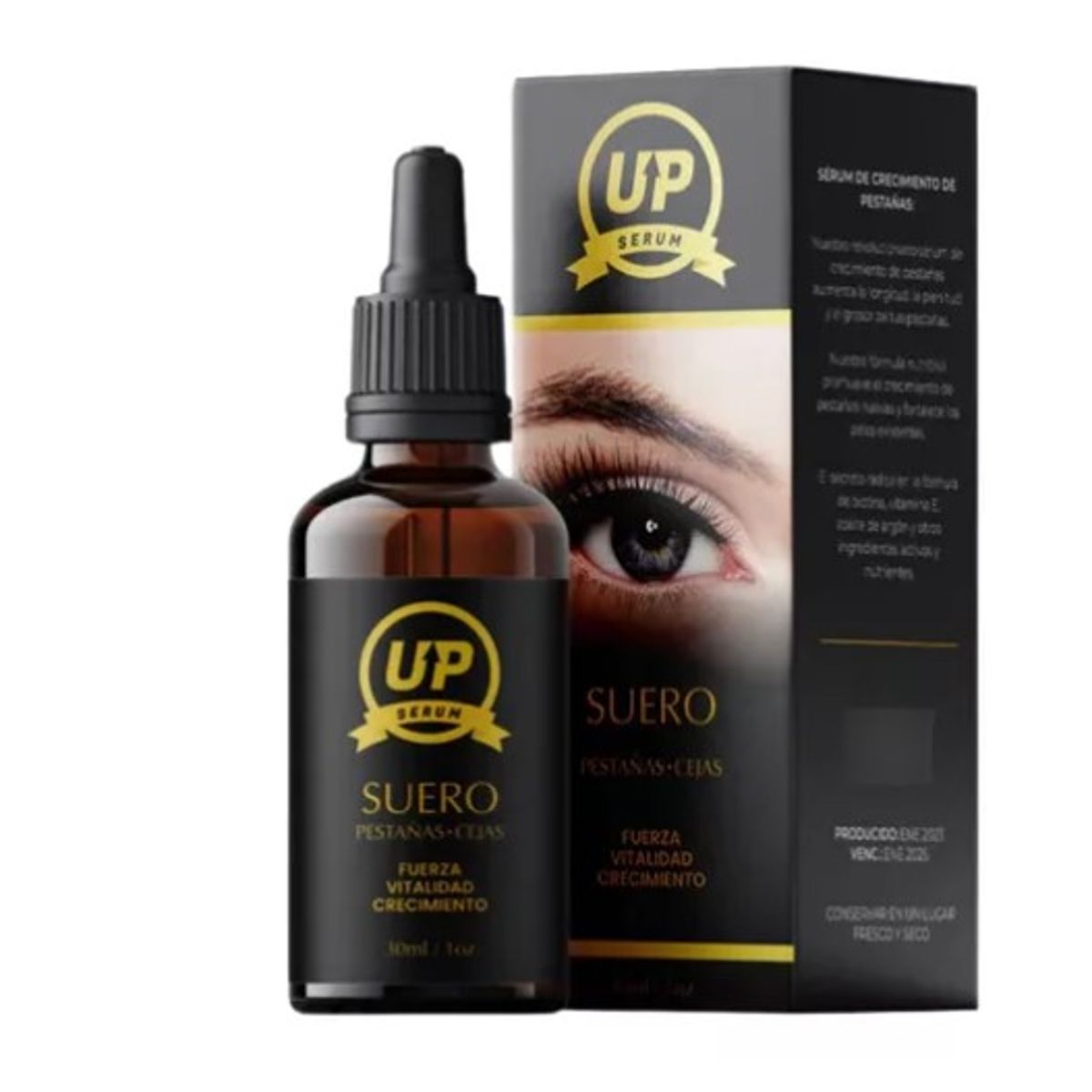 GENERICO - Sérum Up Crecimiento De Pestañas Y Cejas 30 Ml