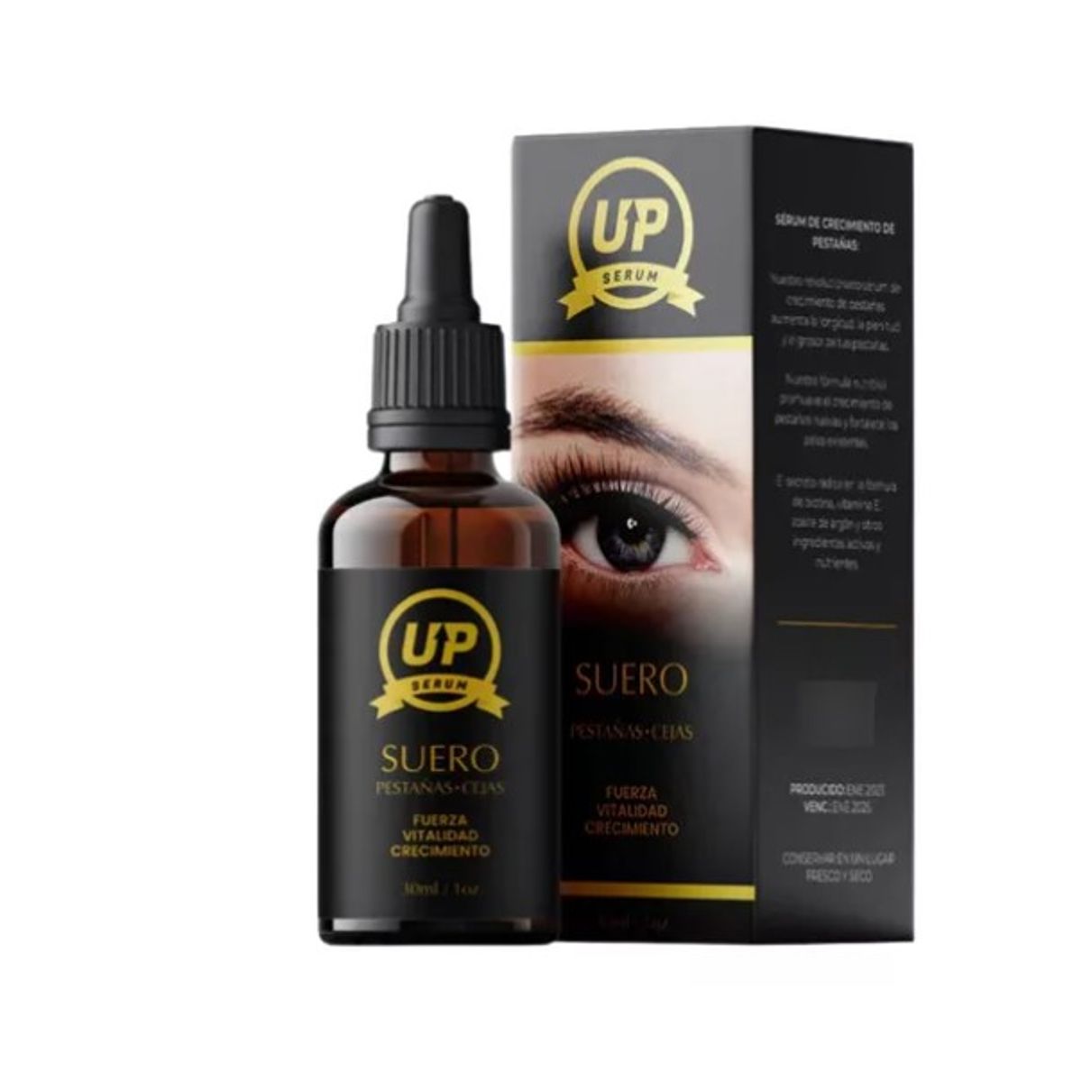 GENERICO - Sérum Up Crecimiento De Pestañas Y Cejas 30 Ml