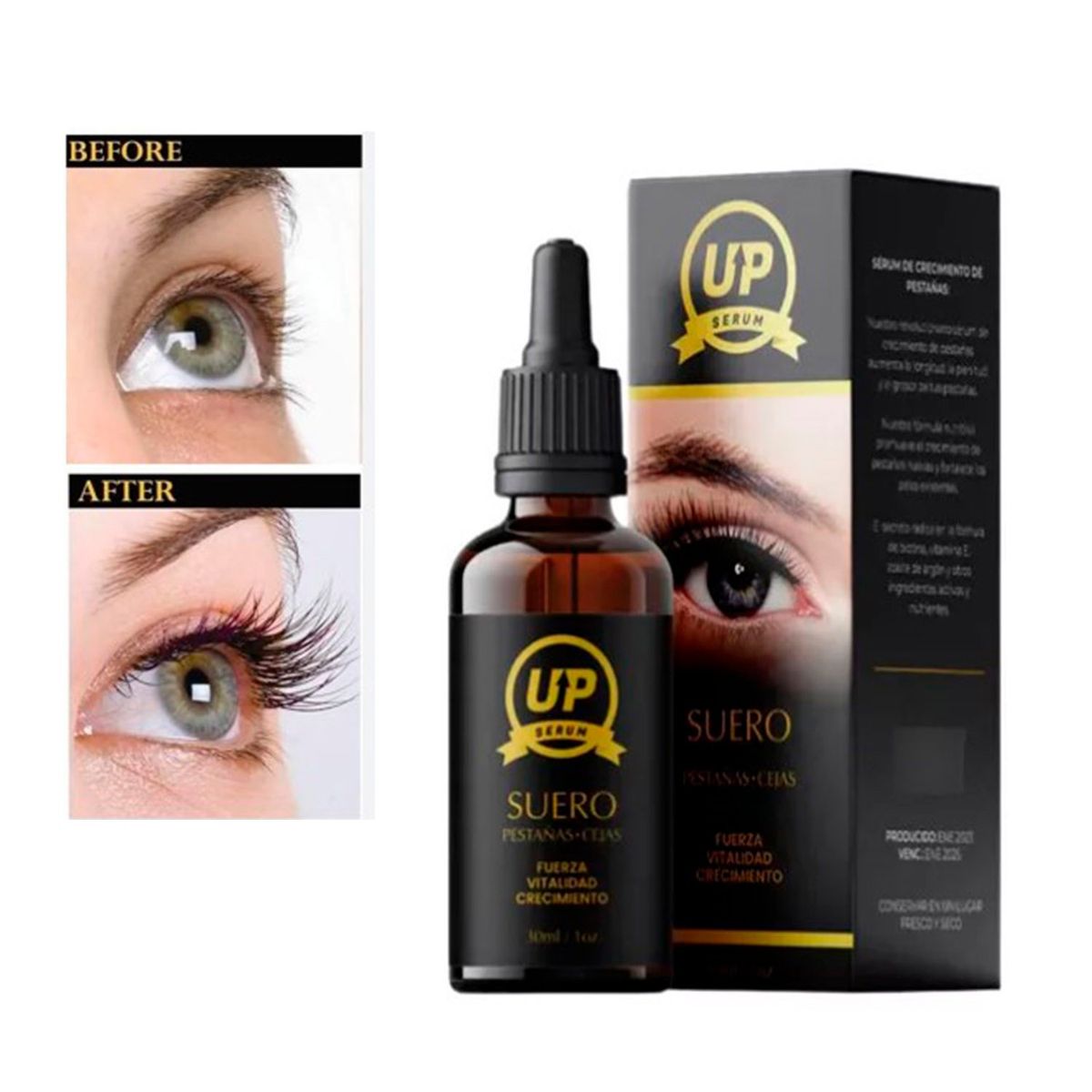 GENERICO - Serum Crecimiento Pestañas Y Cejas Original