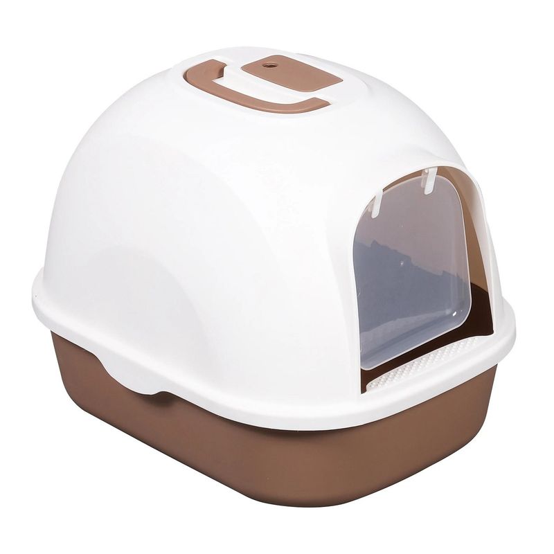 GENERICO - Arenero cerrado con filtro de carbón - marron