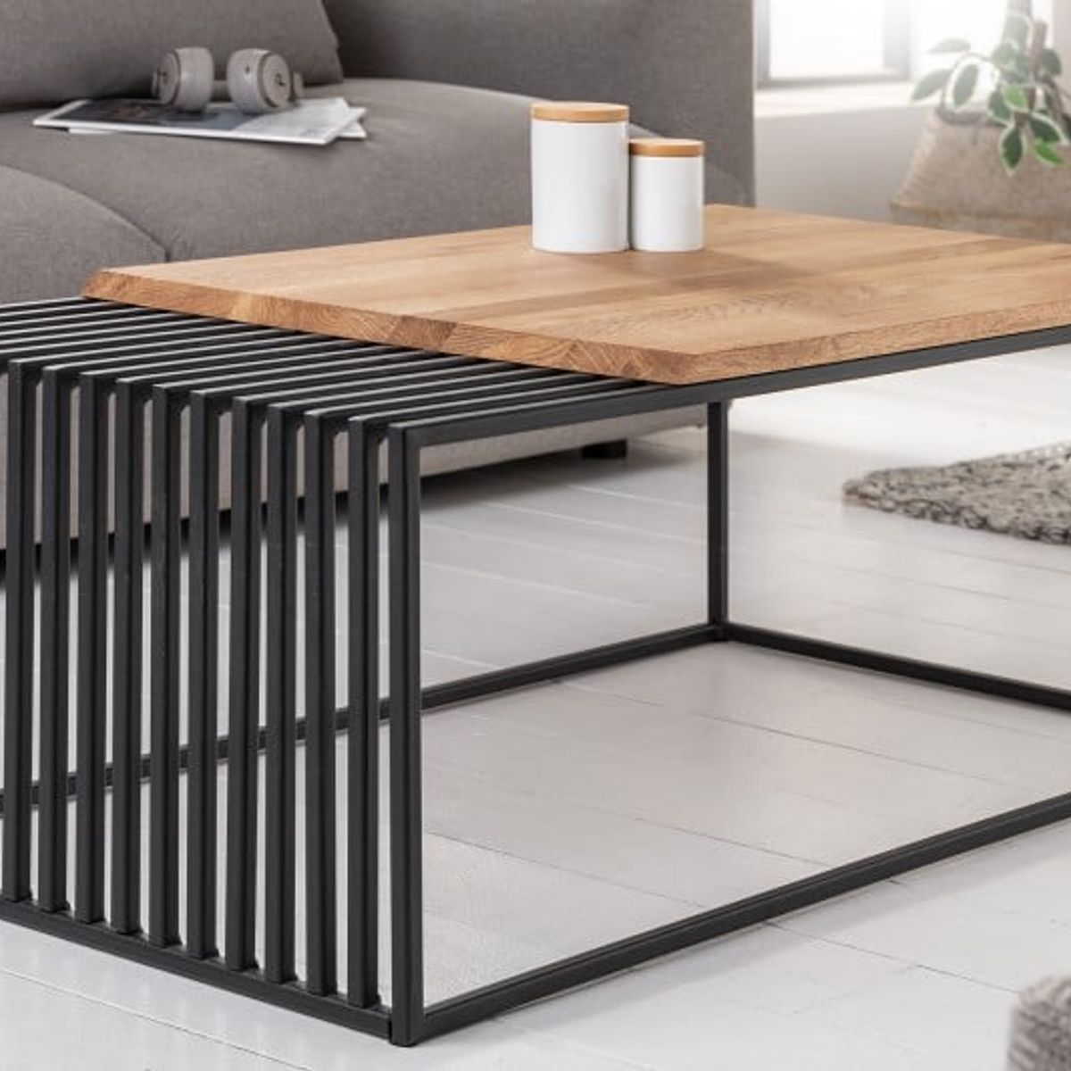 STIL NOVO - MESA CENTRAL ROMIE MADERADO