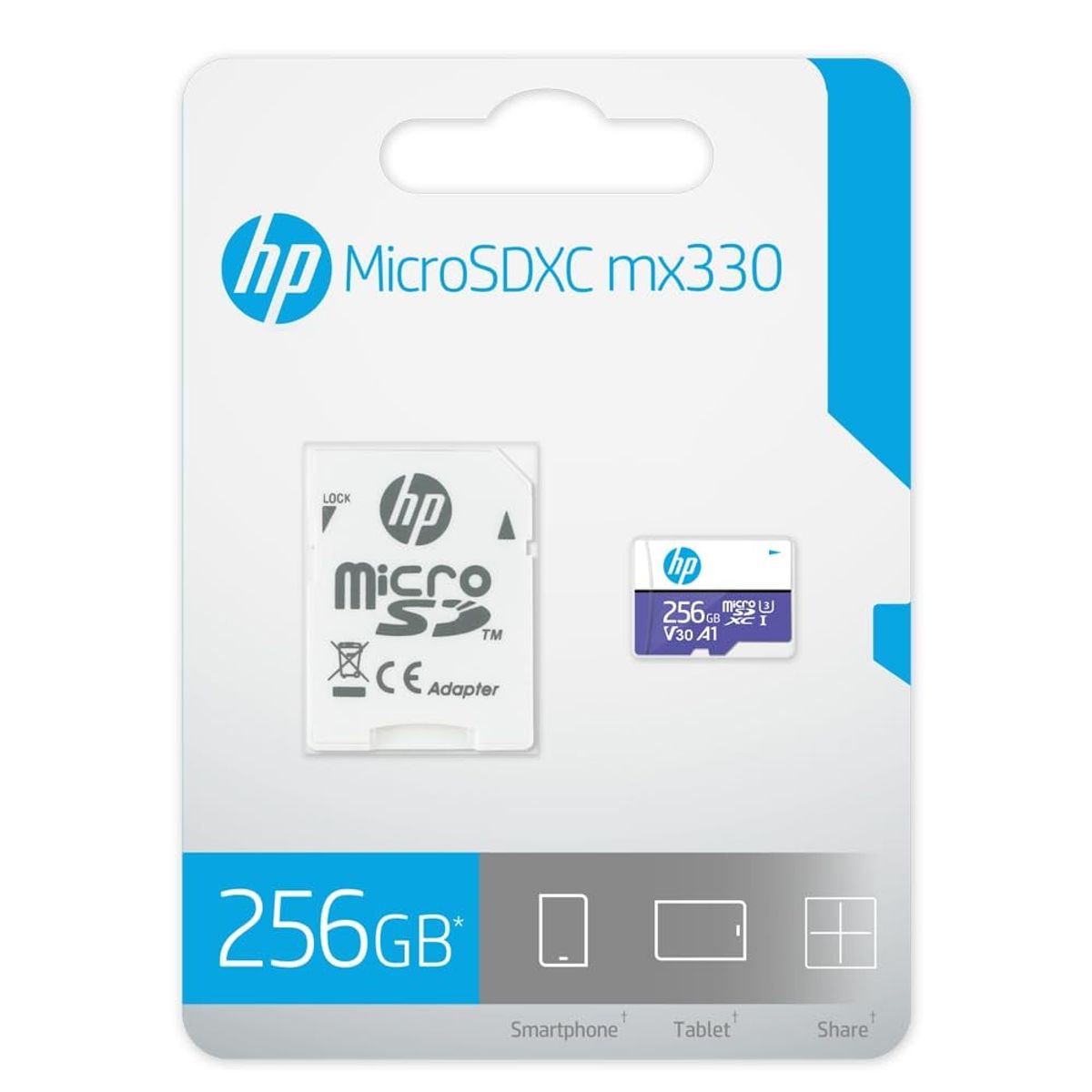 HP - Memoria Micro Sd HP Mx330 de 256 Gb
